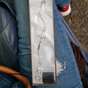 Silpada "in good faith" Sterling Silver Bracelet